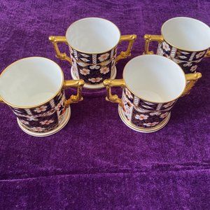 Royal Crown Derby Imari 2451 Loving Cups
